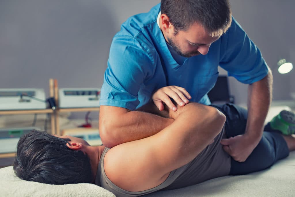 Chiropractic treatment at CornerStone Chiropractic in Minot, ND