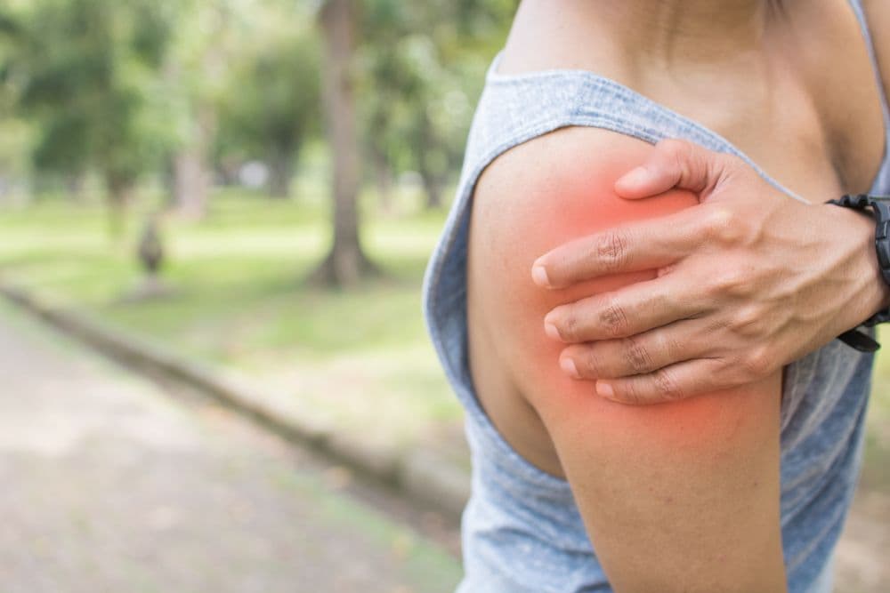 Shoulder overuse injury treatment at Minot chiropractor
