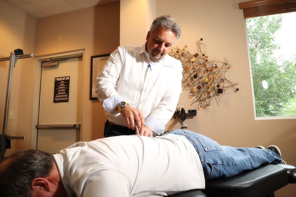 Gentle Activator chiropractic care at CornerStone Chiropractic in Minot, North Dakota