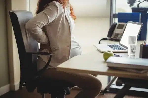 Pregnancy chiropractic adjustment at CornerStone Chiropractic in Minot, North Dakota
