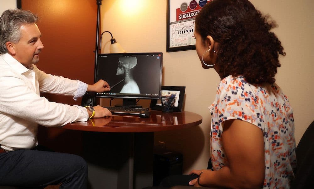 Spinal x-ray consultation